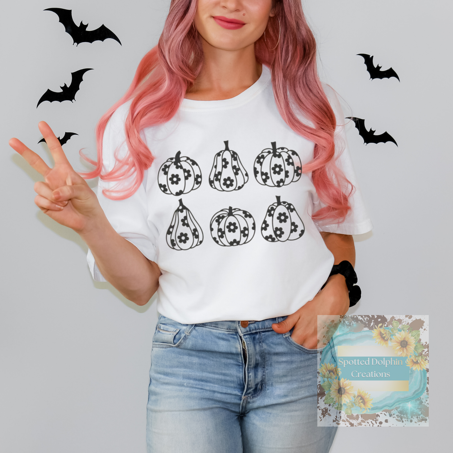 Floral Pumpkins