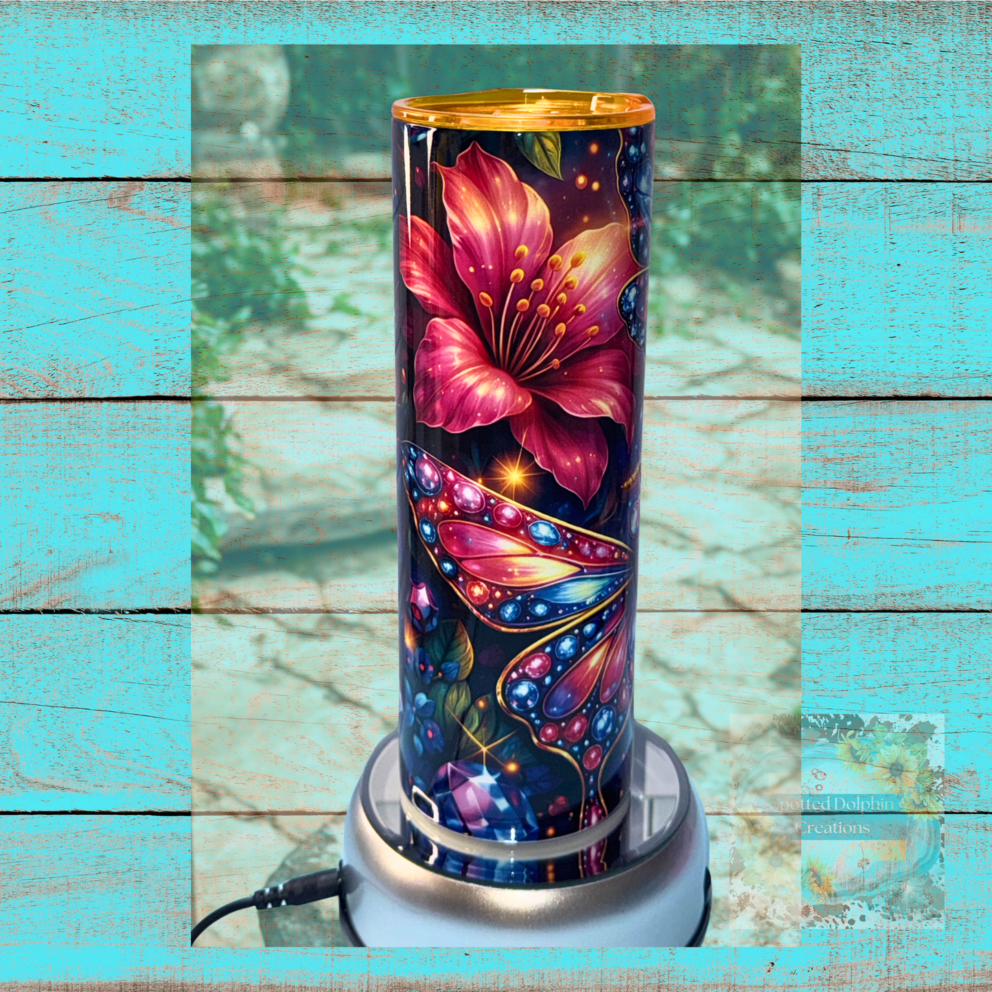 Butterfly Garden Luxe Tumbler