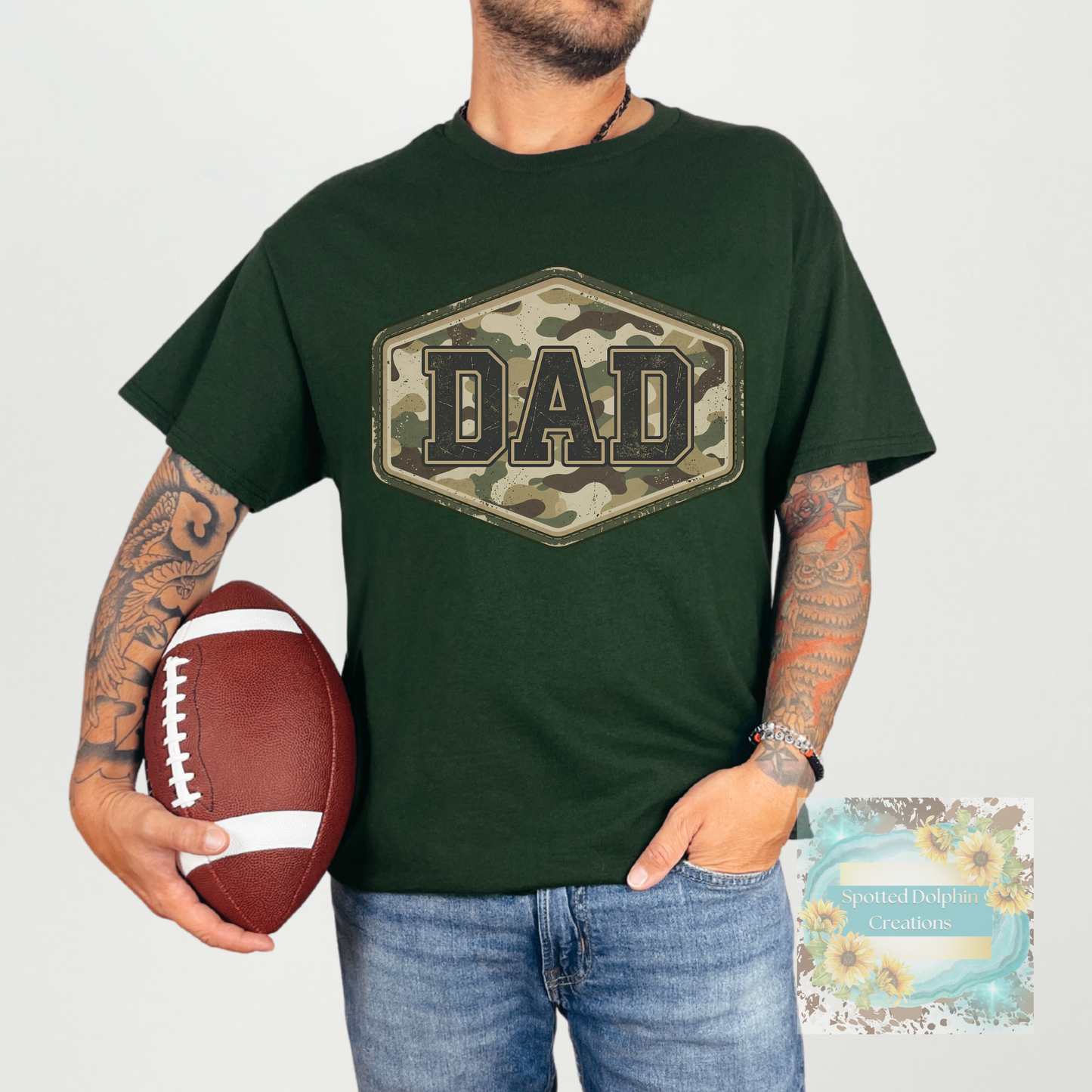 Dad in Camo