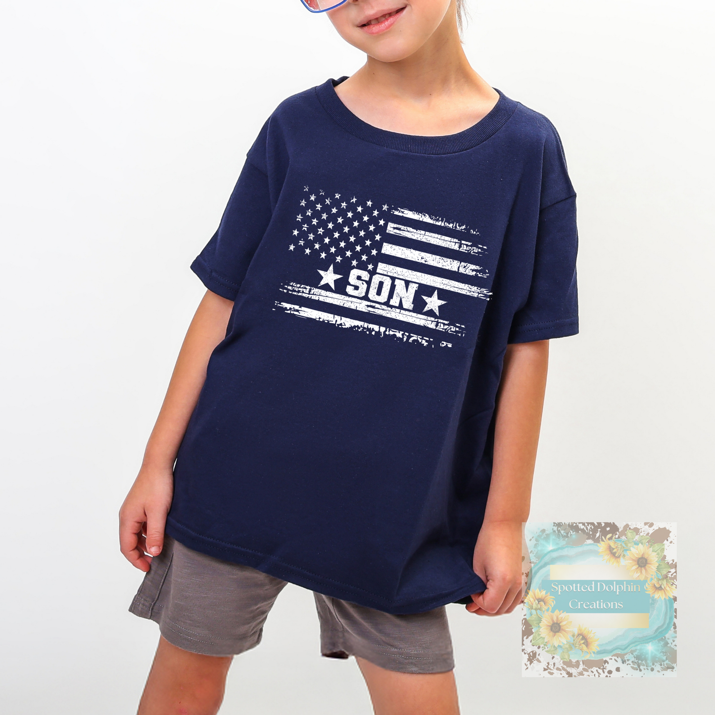 Son Distressed Flag