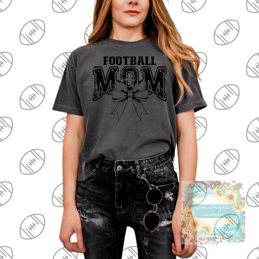 Football Mom Distressed