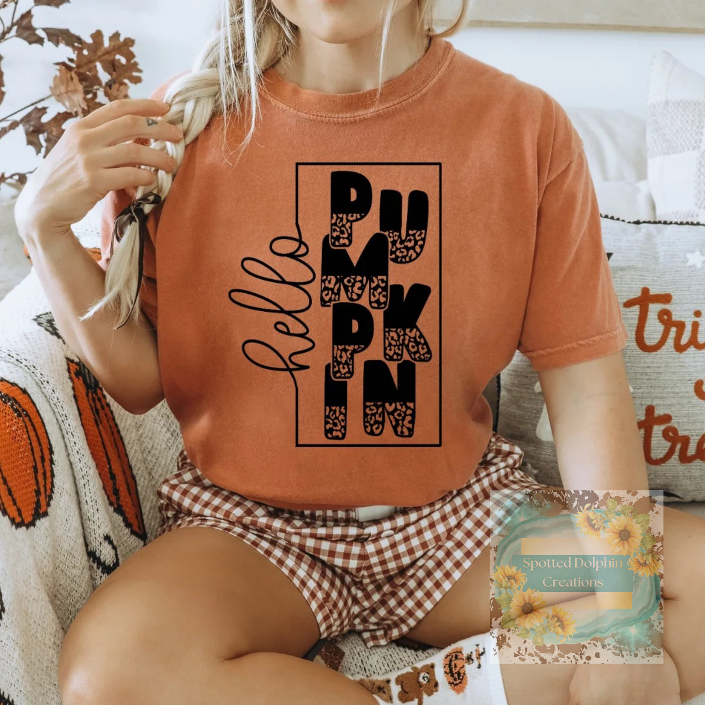 Hello Pumpkin Cheetah