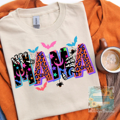 Halloween Mama in Neon