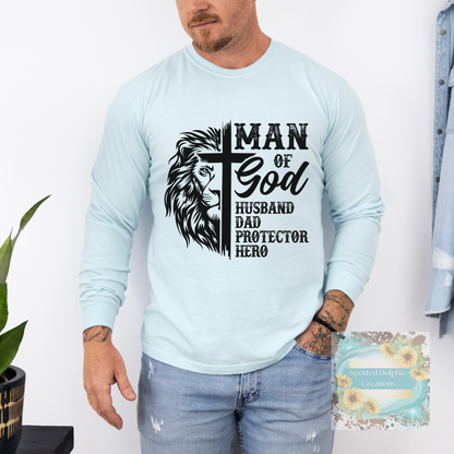 Man of God Lion in Black