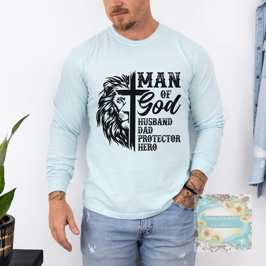 Man of God Lion in Black