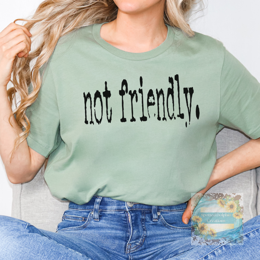 Not Friendly