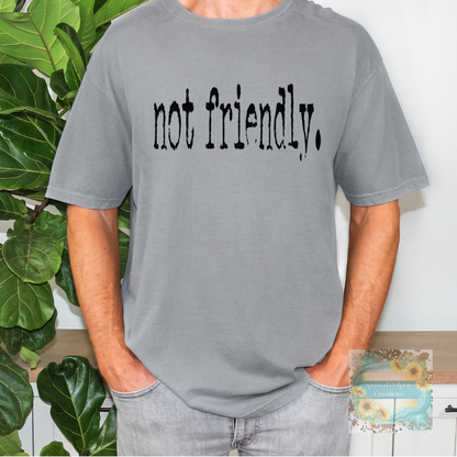 Not Friendly