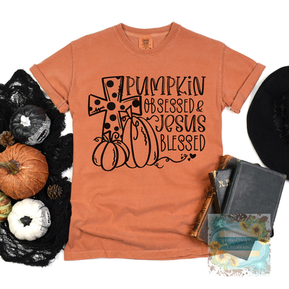 Pumpkin Obsessed and Jesus Blessed