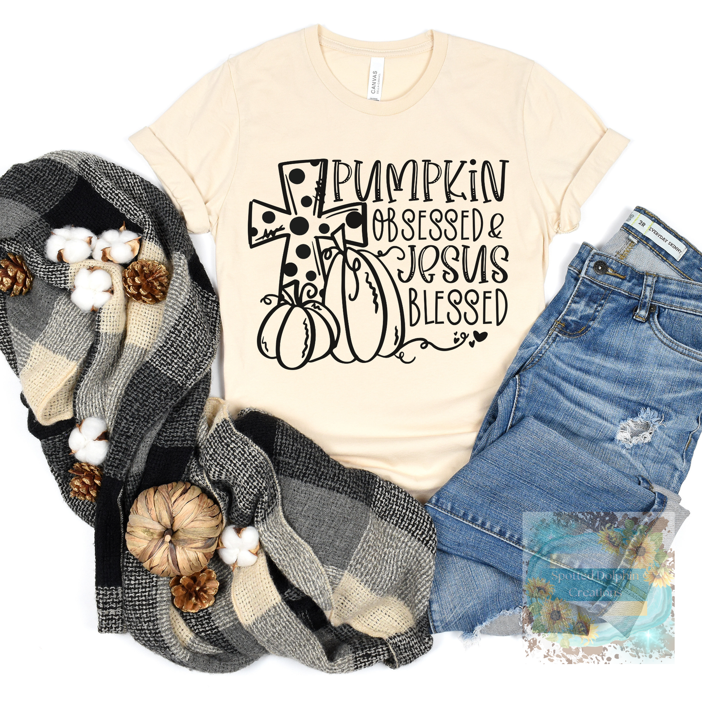 Pumpkin Obsessed and Jesus Blessed