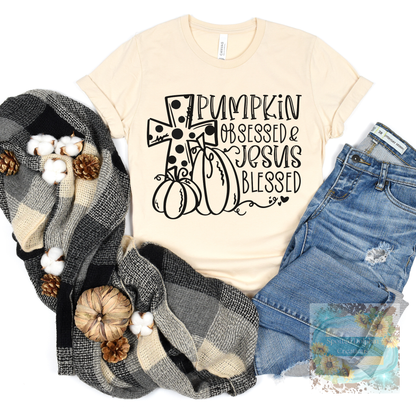 Pumpkin Obsessed and Jesus Blessed