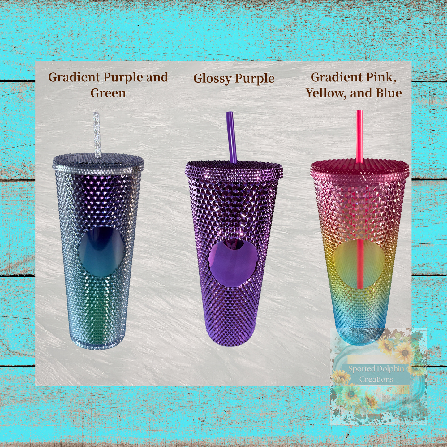 Studded & Stunning Acrylic Tumblers